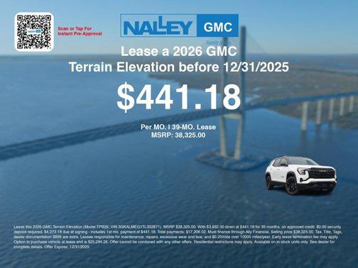 2026 GMC Terrain FWD Elevation