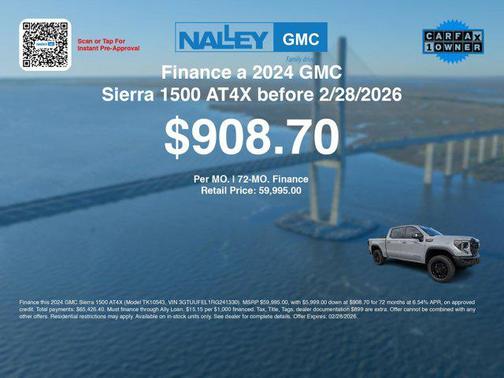 2024 GMC Sierra 1500 AT4X