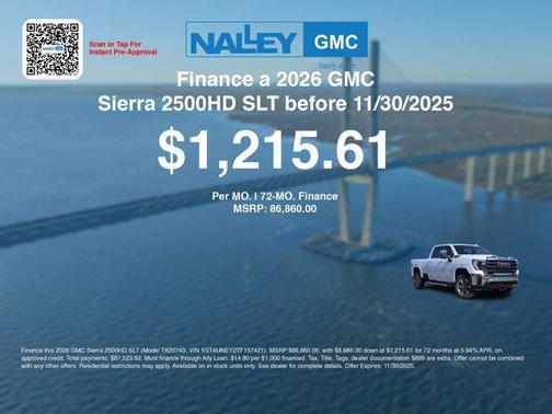2026 GMC Sierra 2500 SLT