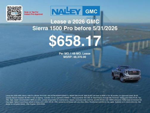 Sterling Metallic 2026 GMC Sierra 1500 Pro