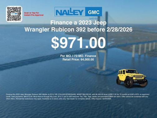 2023 Jeep Wrangler Rubicon 392