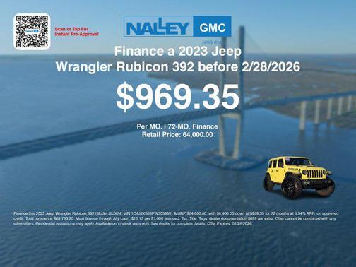 2023 Jeep Wrangler Rubicon 392