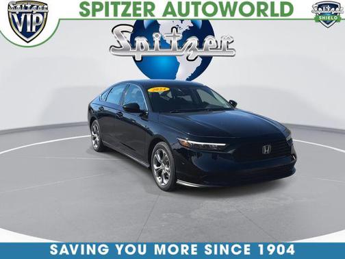 Crystal Black Pearl 2024 Honda Accord EX