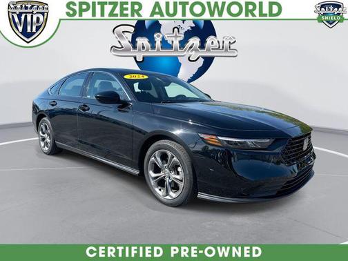 Crystal Black Pearl 2024 Honda Accord EX