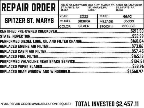 2022 GMC Sierra 2500 Denali