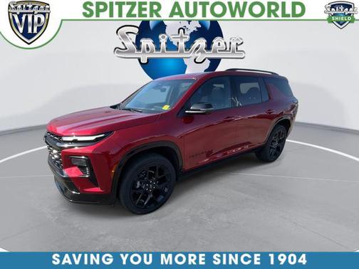 Radiant Red Tintcoat 2024 Chevrolet Traverse RS