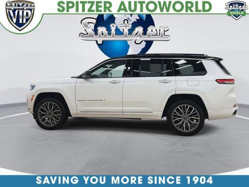 Bright White Clearcoat 2024 Jeep Grand Cherokee L Summit Reserve