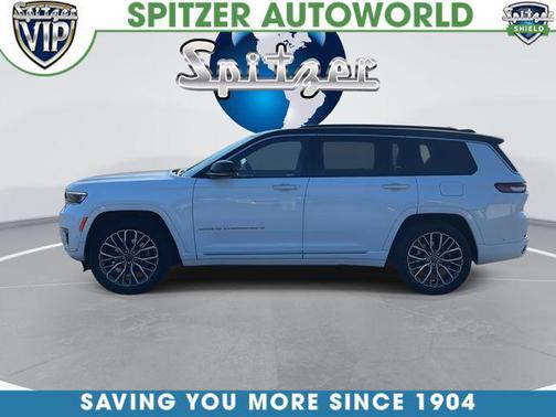 Bright White Clearcoat 2024 Jeep Grand Cherokee L Summit Reserve