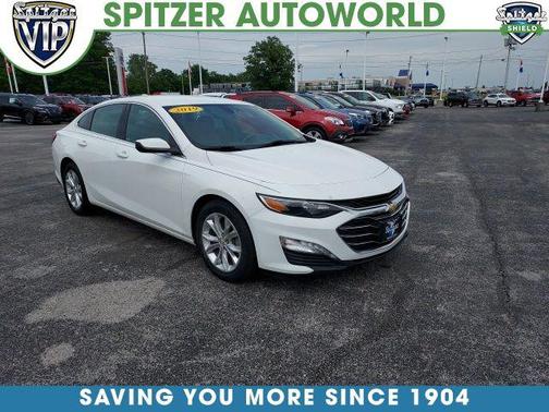 Summit White 2019 Chevrolet Malibu LT