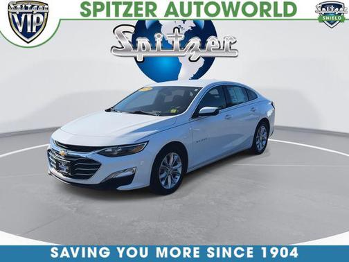 Summit White 2019 Chevrolet Malibu LT