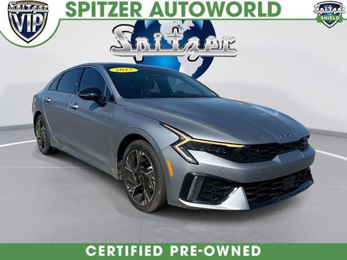Steel Matte Gray 2025 Kia K5 GT-Line