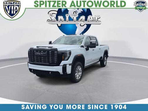 Glacier White Tricoat 2026 GMC Sierra 3500 Denali