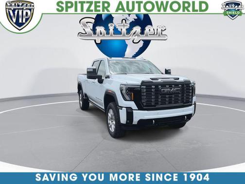 Glacier White Tricoat 2026 GMC Sierra 3500 Denali