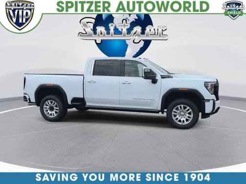 Glacier White Tricoat 2026 GMC Sierra 3500 Denali