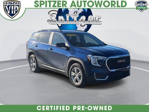 Marine Metallic 2023 GMC Terrain SLE