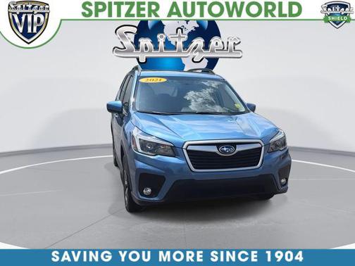 Light Blue 2021 Subaru Forester Premium