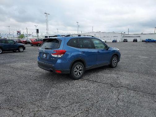 Light Blue 2021 Subaru Forester Premium