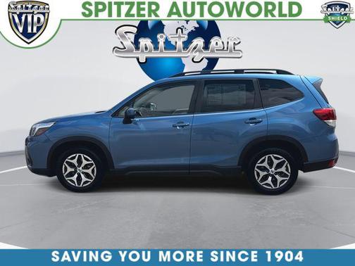 Light Blue 2021 Subaru Forester Premium