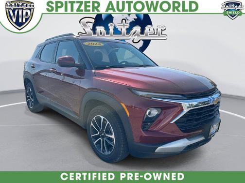 Crimson Metallic 2024 Chevrolet Trailblazer LT
