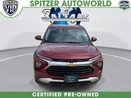 Crimson Metallic 2024 Chevrolet Trailblazer LT