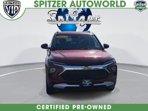 Crimson Metallic 2024 Chevrolet Trailblazer LT