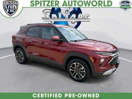 Crimson Metallic 2024 Chevrolet Trailblazer LT