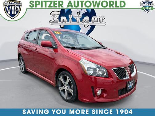 Red Hot Metallic 2010 Pontiac Vibe GT