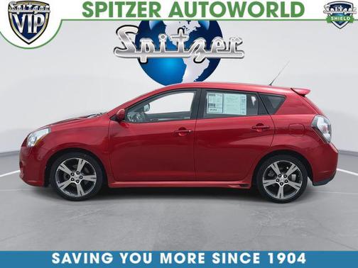Red Hot Metallic 2010 Pontiac Vibe GT
