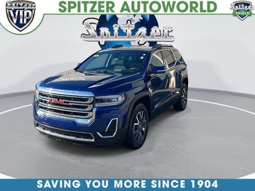 Ultra Blue Metallic 2023 GMC Acadia AWD SLE