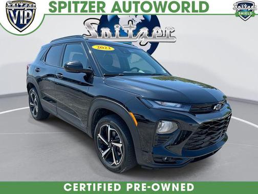 Mosaic Black Metallic 2023 Chevrolet Trailblazer RS