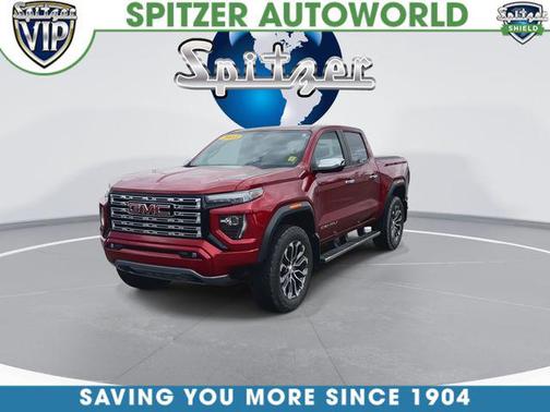Volcanic Red Tintcoat 2023 GMC Canyon Denali