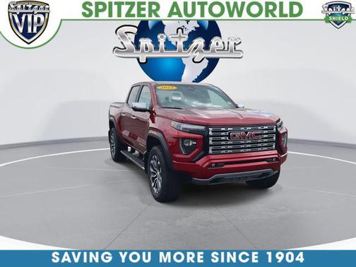 Volcanic Red Tintcoat 2023 GMC Canyon Denali