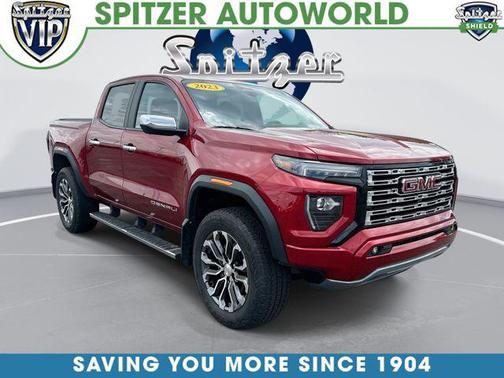 Volcanic Red Tintcoat 2023 GMC Canyon Denali