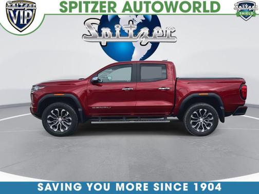 Volcanic Red Tintcoat 2023 GMC Canyon Denali