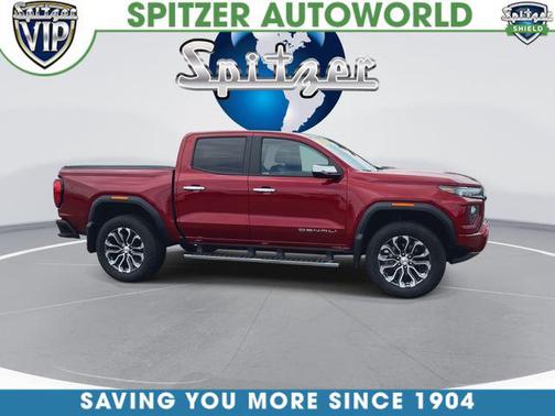 Volcanic Red Tintcoat 2023 GMC Canyon Denali