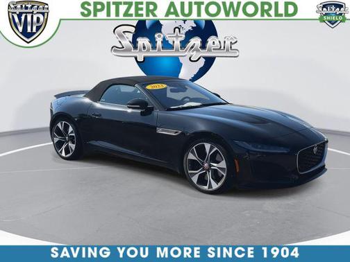 Black Metallic 2023 Jaguar F-TYPE P450 RWD Automatic