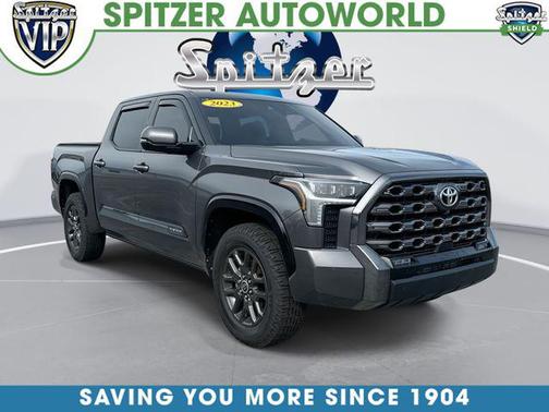 Magnetic Gray Metallic 2023 Toyota Tundra Platinum