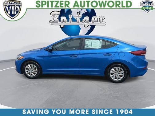 Electric Blue Metallic 2018 Hyundai ELANTRA SE