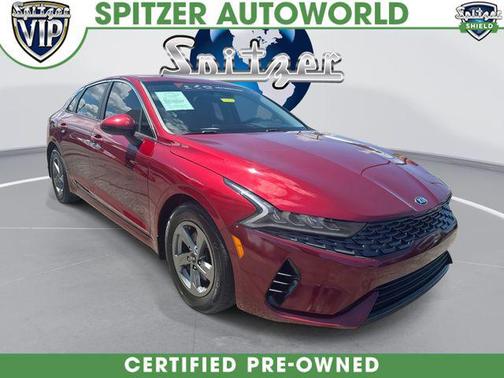 Passion Red 2021 Kia K5 LXS