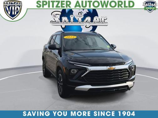 Mosaic Black Metallic 2024 Chevrolet Trailblazer LT