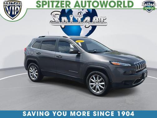 Granite Crystal Metallic Clearcoat 2017 Jeep Cherokee Limited