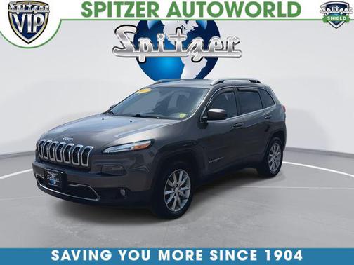 Granite Crystal Metallic Clearcoat 2017 Jeep Cherokee Limited