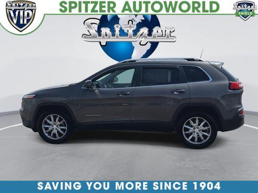 Granite Crystal Metallic Clearcoat 2017 Jeep Cherokee Limited