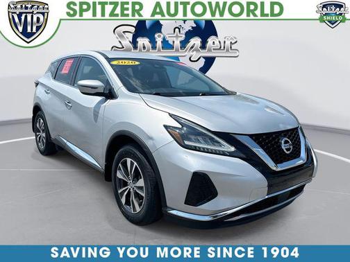 Brilliant Silver Metallic 2020 Nissan Murano S Intelligent AWD