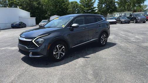 Gravity Gray 2023 Kia Sportage EX