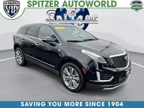 Stellar Black Metallic 2025 Cadillac XT5 Premium Luxury