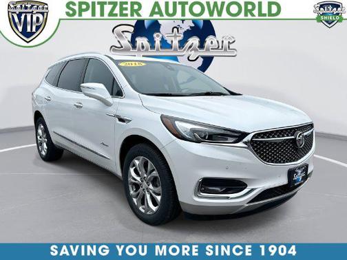 White Frost Tricoat 2018 Buick Enclave Avenir