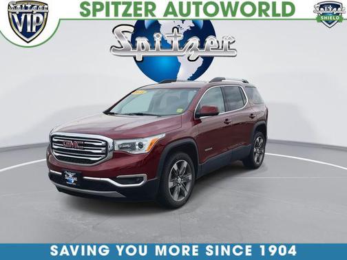 Crimson Red Tintcoat 2018 GMC Acadia SLT-2