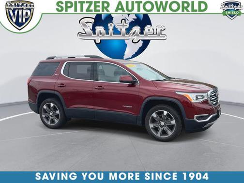 Crimson Red Tintcoat 2018 GMC Acadia SLT-2