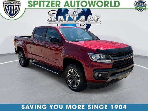 Cherry Red Tintcoat 2022 Chevrolet Colorado Z71
